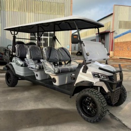 Golf Cart 8 Seater Low Speed Vehicle Golf Cart Thunder Series GT62R